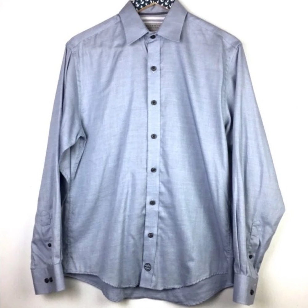 Mark New York Men’s Size M 15 32/33 Long Sleeve Button Up Shirt Authentic Fit